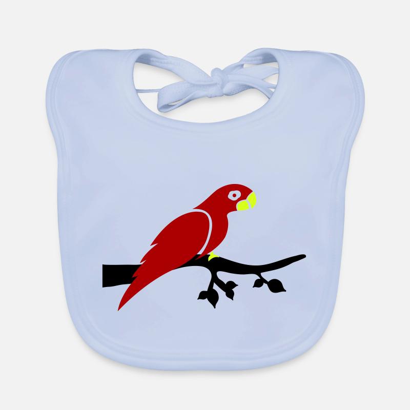 Parrot Branch Organic Baby Bibs