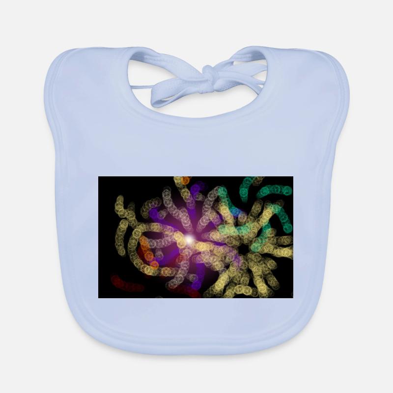 Feu d’artifice Bavoir bio Bébé