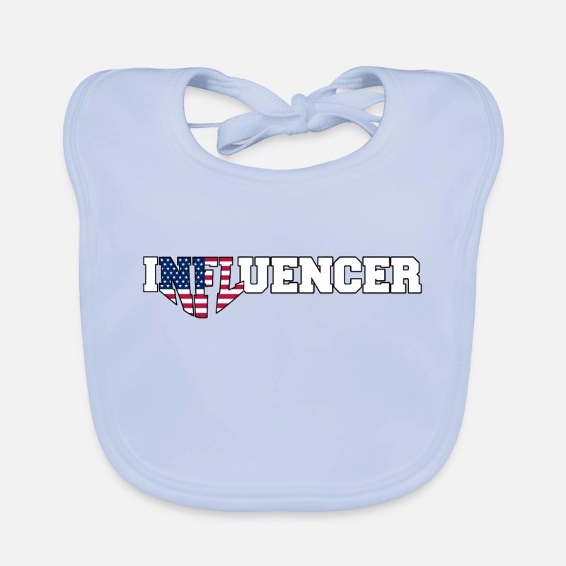 INFLUENCER Organic Baby Bibs