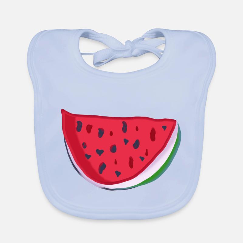 Pastèque Bavoir bio Bébé