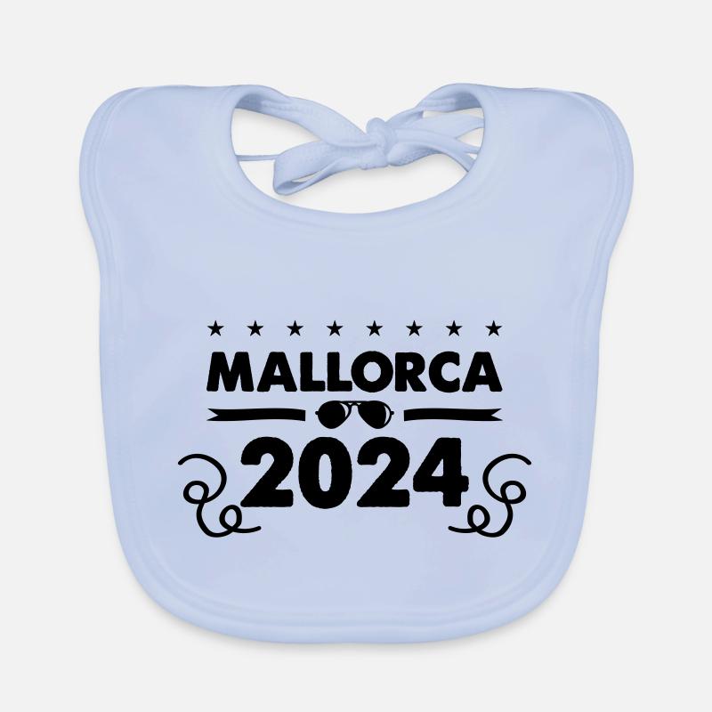 mallorca 2024 Baby Bio-Lätzchen