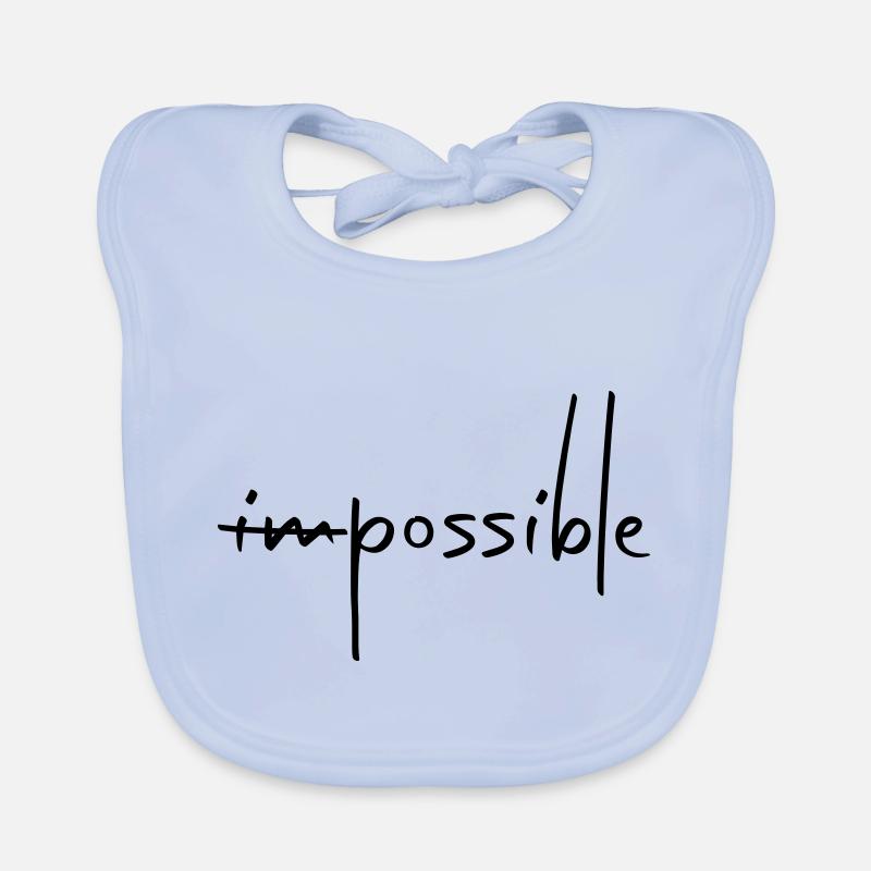 IMPOSSIBLE POSSIBLE Organic Baby Bibs
