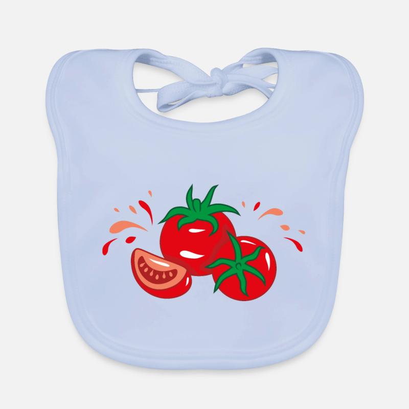 Tomates juteuses Bavoir bio Bébé