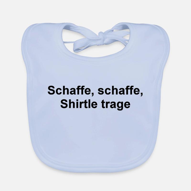 Schaffe, schaffe Baby Bio-Lätzchen