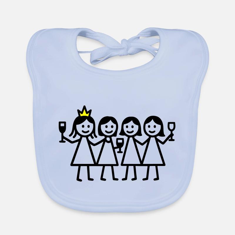 Hen Birthday Organic Baby Bibs