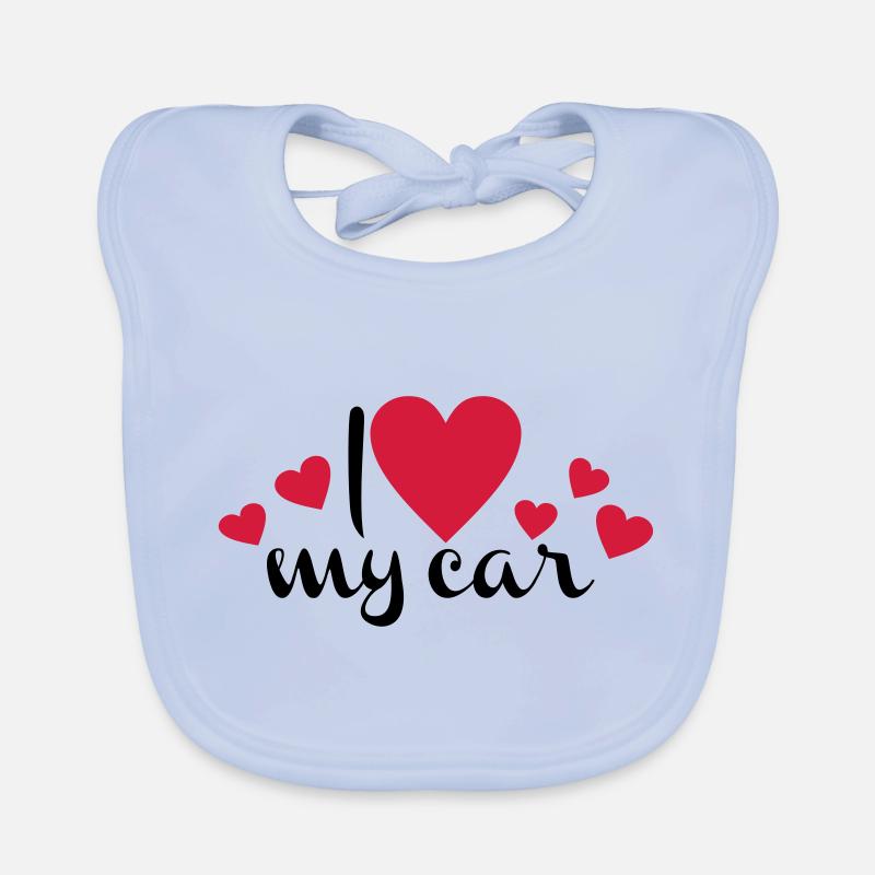 car Organic Baby Bibs