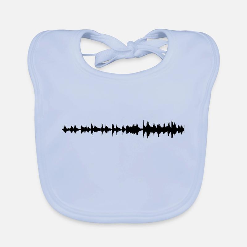 Waveform Baby Bio-Lätzchen