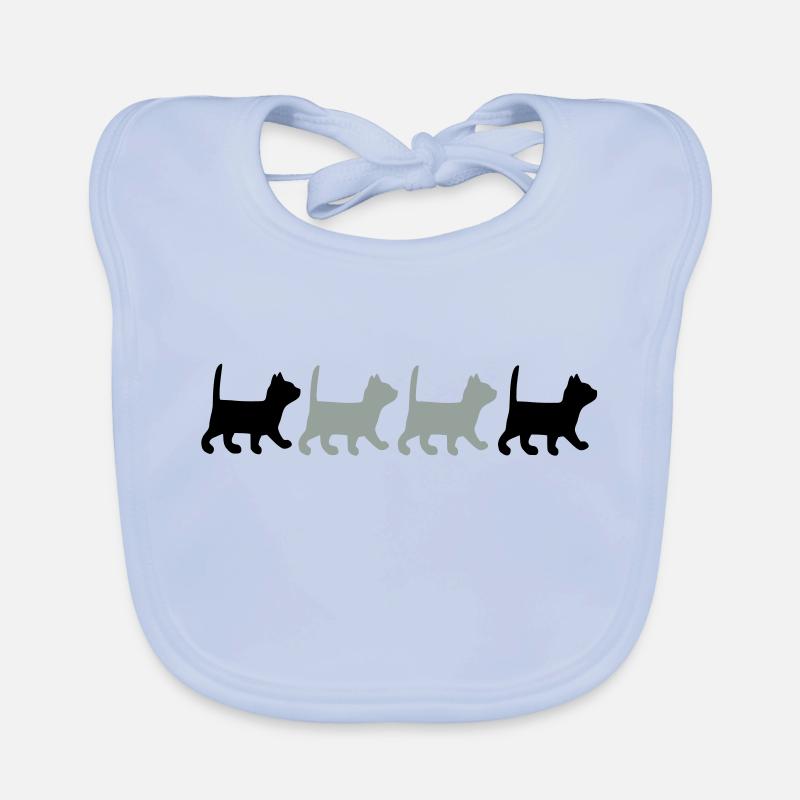 Kitten Organic Baby Bibs