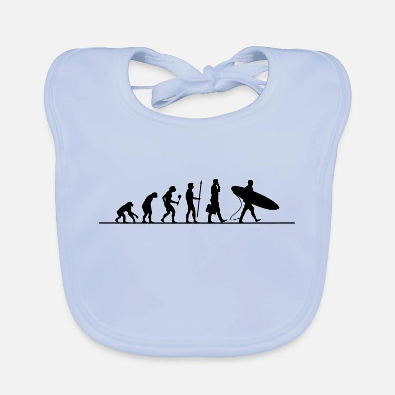 Evolution Surfen Baby Bio-Lätzchen