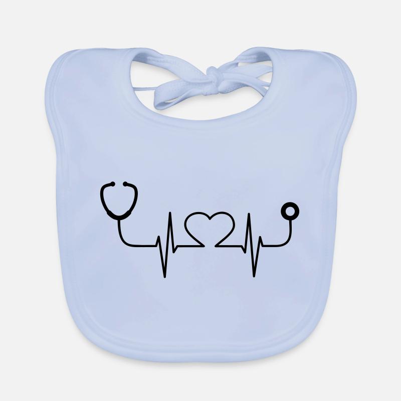 Krankenschwerster Baby Bio-Lätzchen