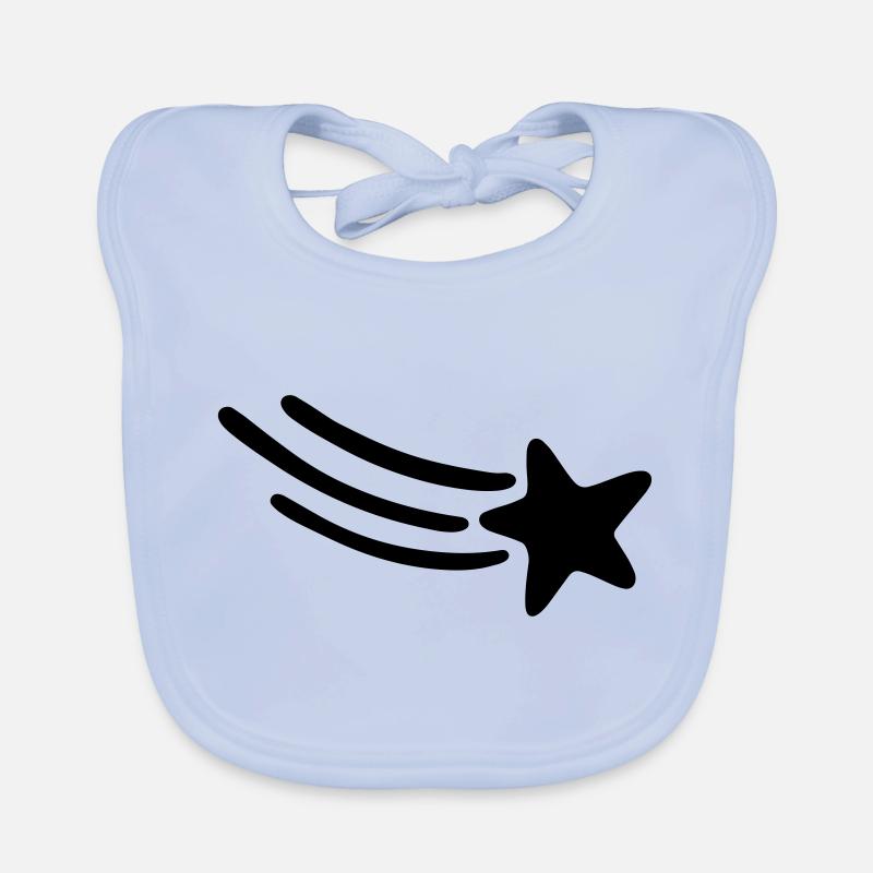 stern sternschnuppe Baby Bio-Lätzchen