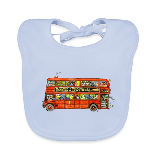 Ein Londoner Routemaster Bus - Baby Bio-Lätzchen