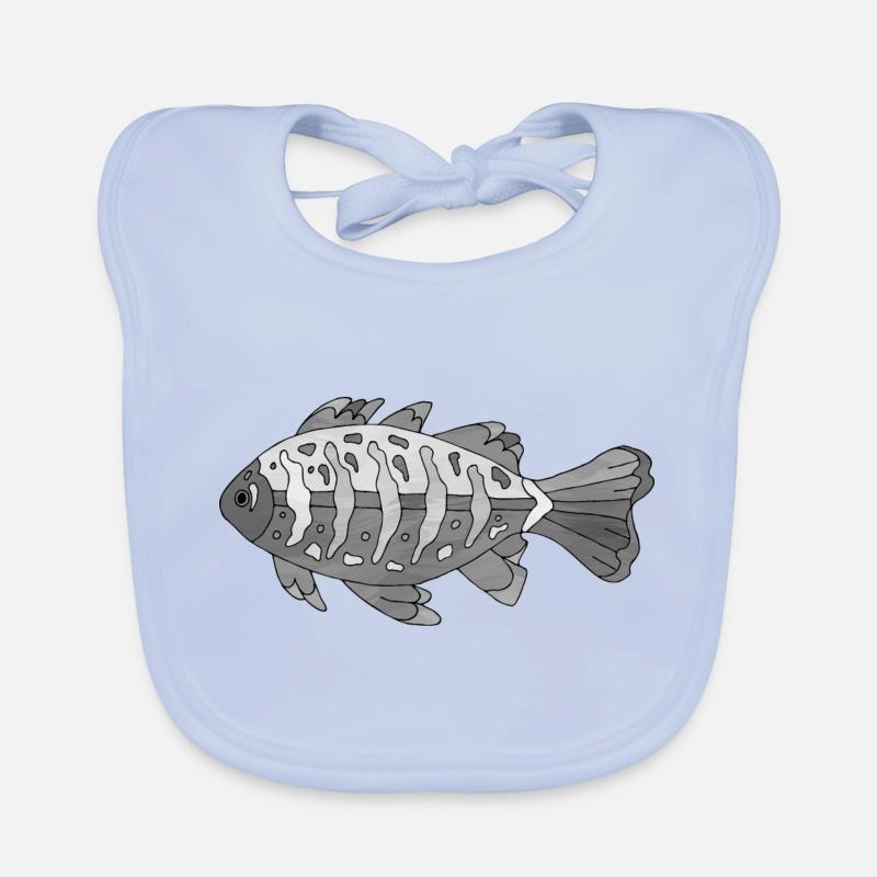 Fish Organic Baby Bibs