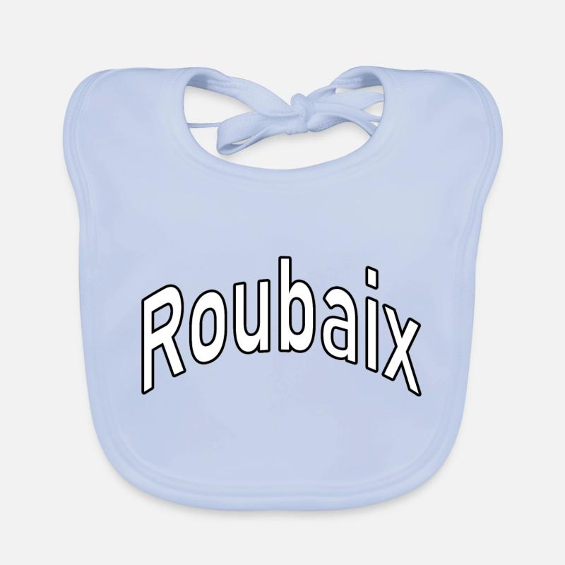 Roubaix - Baby Bio-Lätzchen - sky Blue