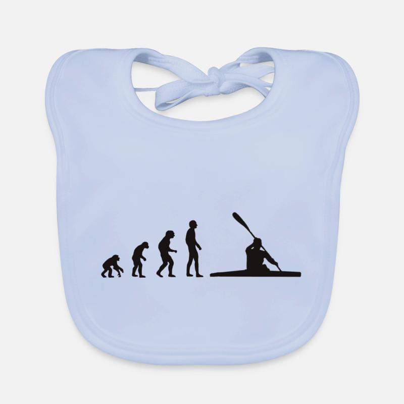 Canoe Evolution black Organic Baby Bibs