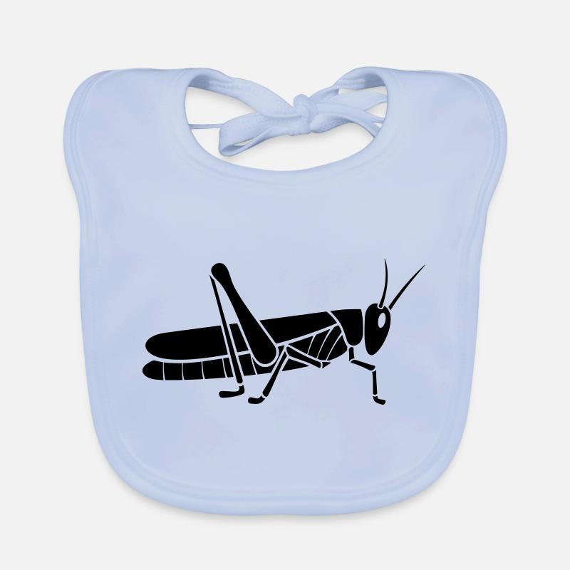sauterelle Bavoir bio Bébé