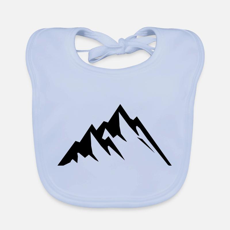mountains Baby Bio-Lätzchen