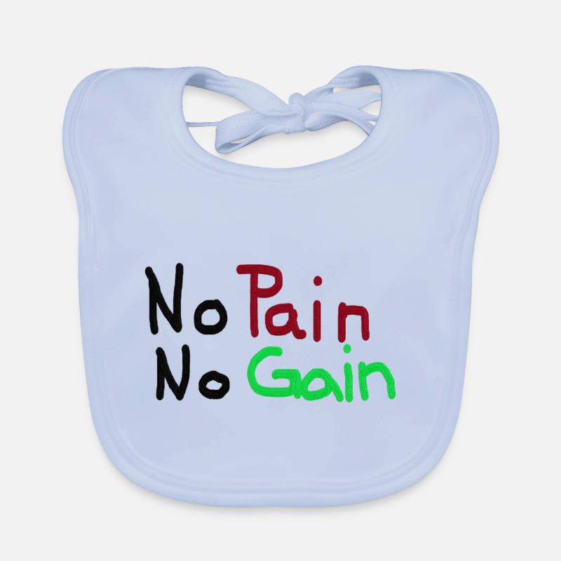 On n’a rien sans rien Bavoir bio Bébé