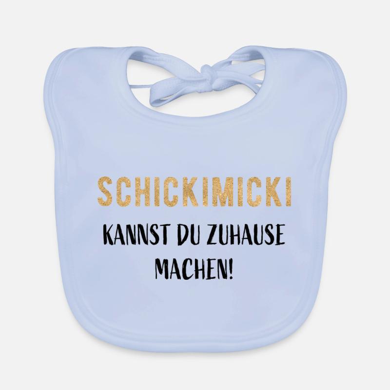 Schickimicki kannst du zuhause machen! Baby Bio-Lätzchen