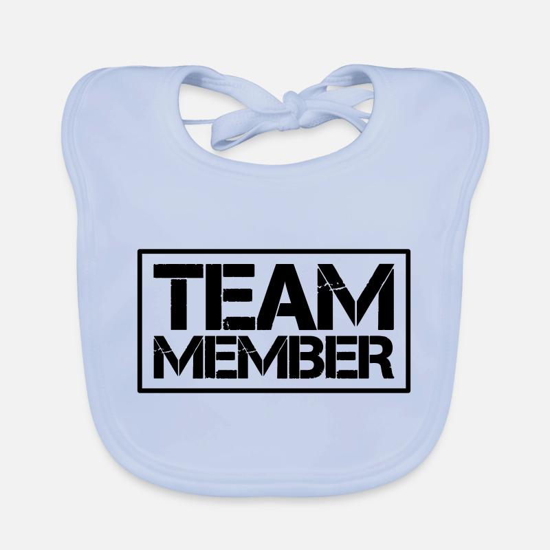 Team Member Organic Baby Bibs