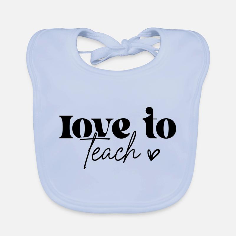 love to teach Baby Bio-Lätzchen