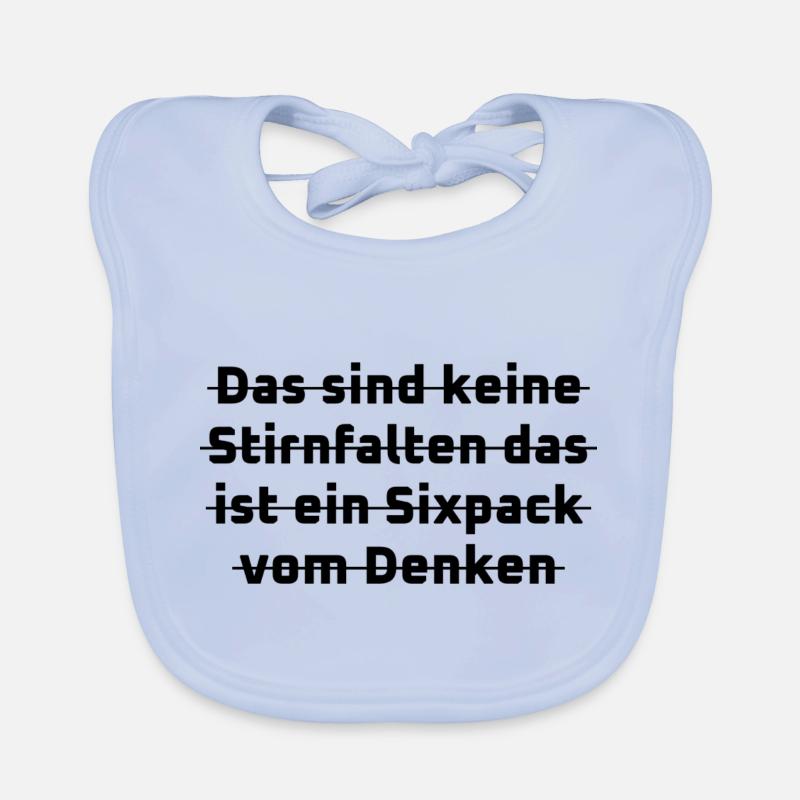 witzige sprüche Baby Bio-Lätzchen