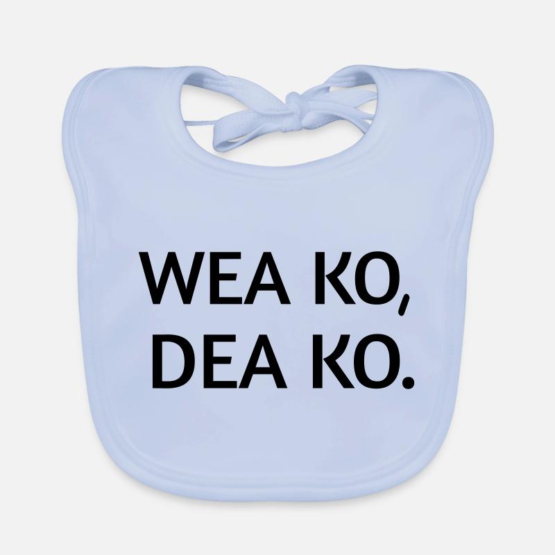 Wea ko dea ko Baby Bio-Lätzchen