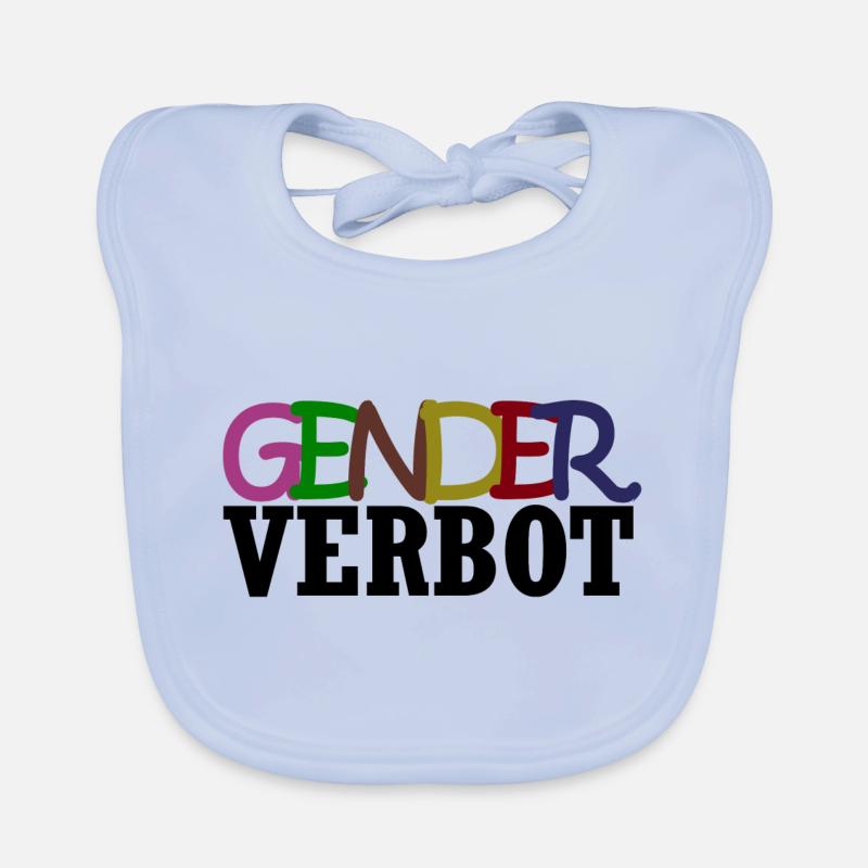 Genderverbot Baby Bio-Lätzchen