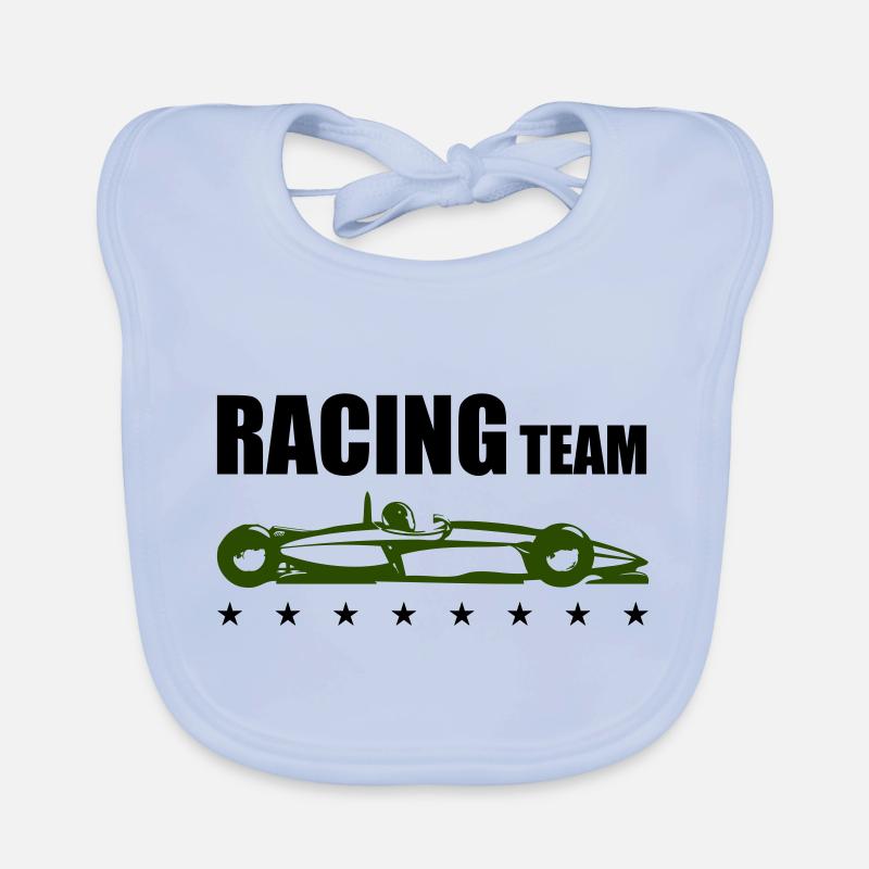 Équipe de course Bavoir bio Bébé