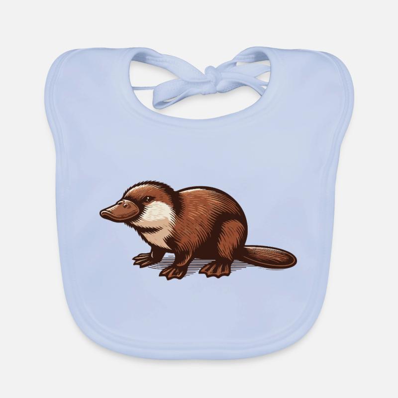 Schnabeltier Baby Bio-Lätzchen