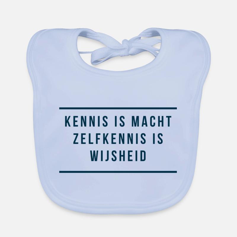 Antwerp Self-Knowledge: Power & Wisdom Organic Baby Bibs