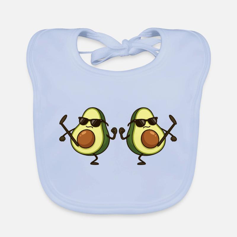 Karaté Avocat 2 Bavoir bio Bébé