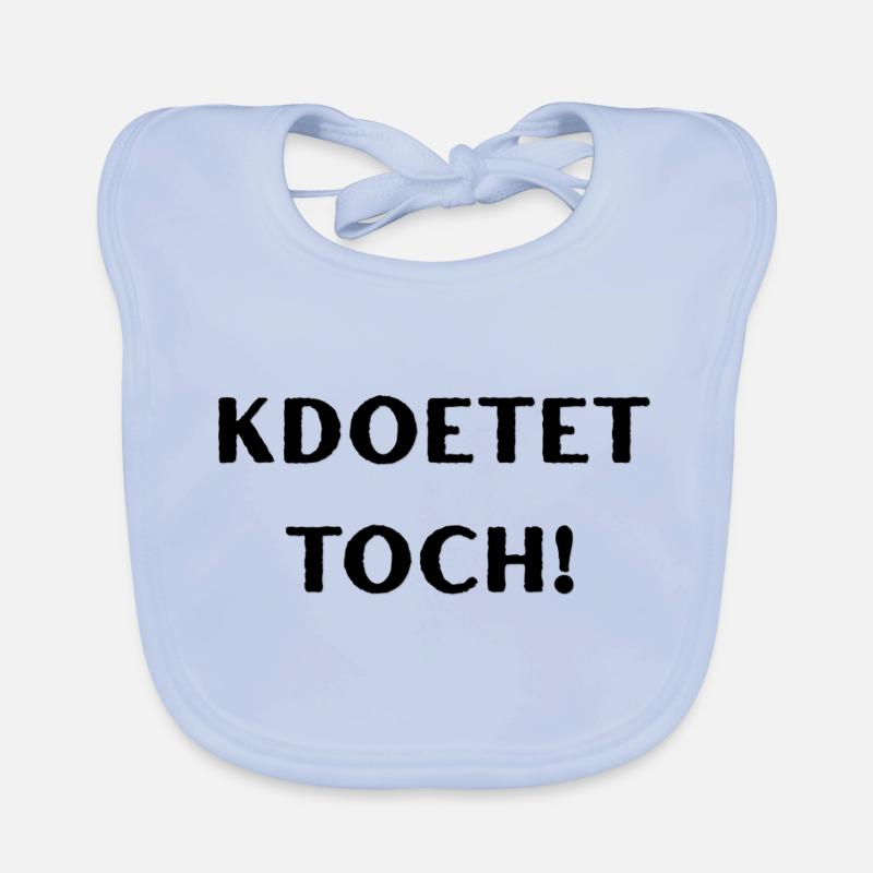 KDOETETTOCH – Antwerpen Rebel Hemd Baby Bio-Lätzchen