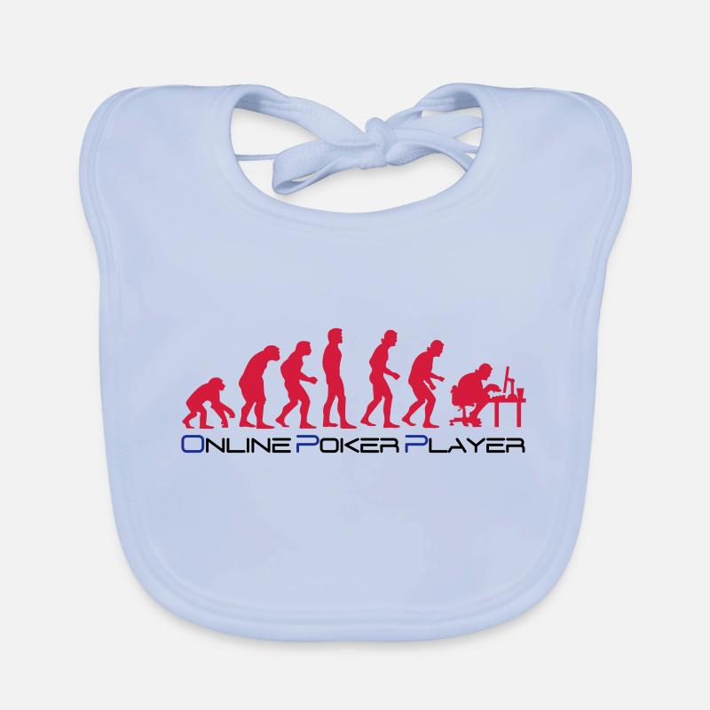 poker_evolution Bavoir bio Bébé