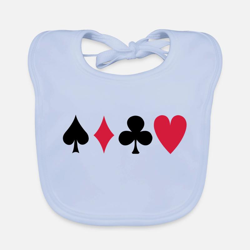 poker Baby Bio-Lätzchen