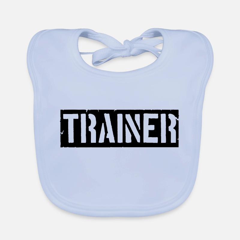 Bar logo trainer Organic Baby Bibs