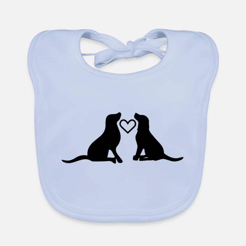 Chien chien Bavoir bio Bébé