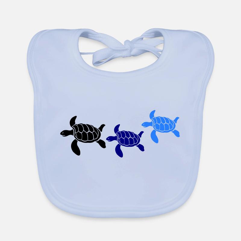 schildkröten Baby Bio-Lätzchen