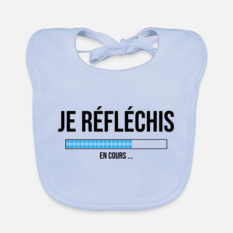 Réflexion Bavoir bio Bébé