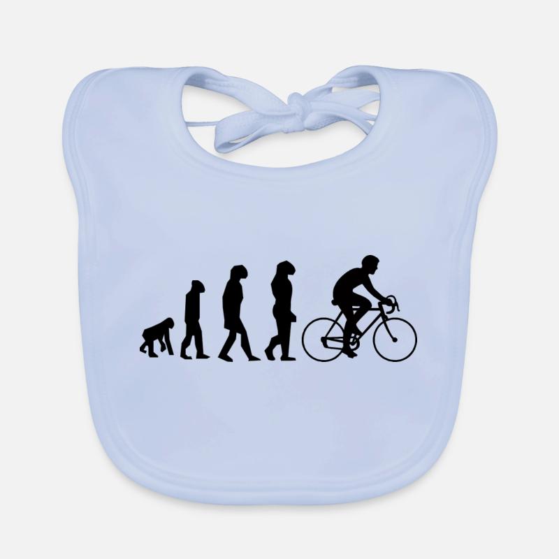 évolution cyclisme Bavoir bio Bébé