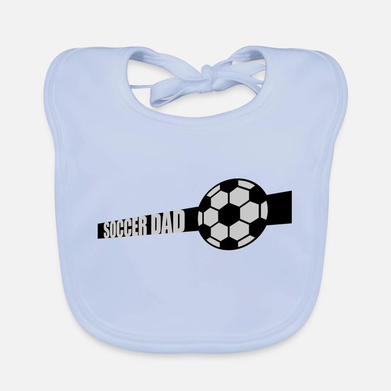 Sport Design Soccer Papa Bavoir bio Bébé