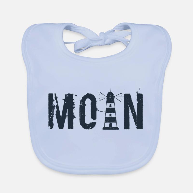 Moin - Leuchtturm Baby Bio-Lätzchen