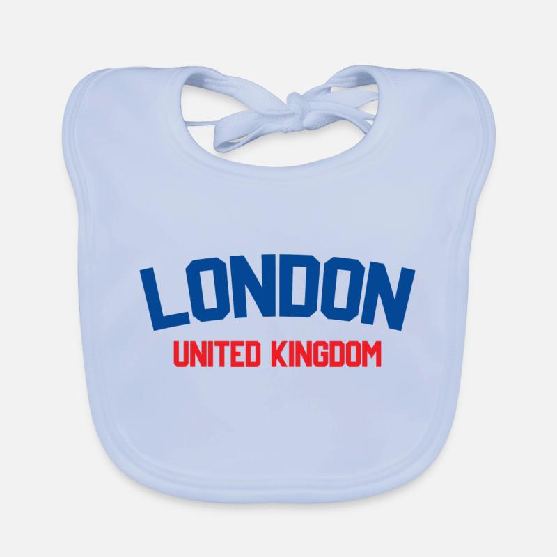 Londres, Royaume-Uni Bavoir bio Bébé