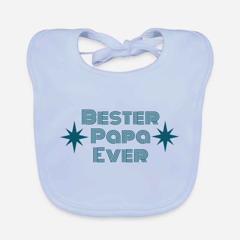 Bester papa Baby Bio-Lätzchen