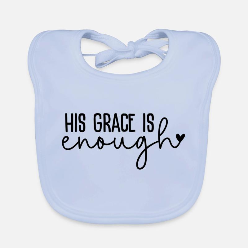 Sa grâce suffit Bavoir bio Bébé