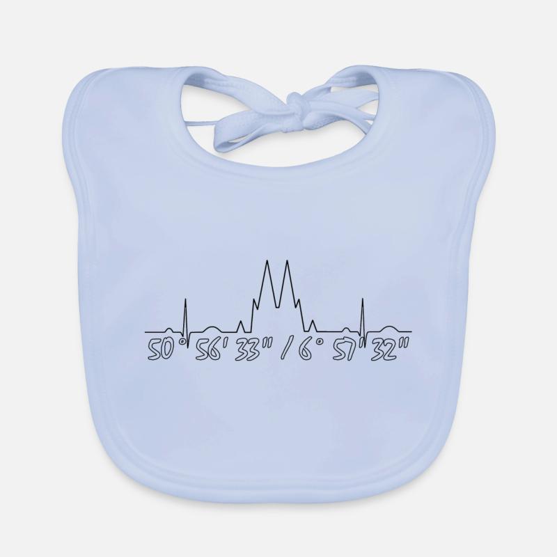 Cologne 3 Organic Baby Bibs