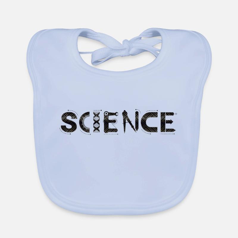Science Science Science Scientifique Laboratoire de physique ADN Bavoir bio Bébé