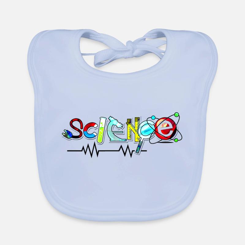 Science Science Scientist Physics Lab DNA Organic Baby Bibs