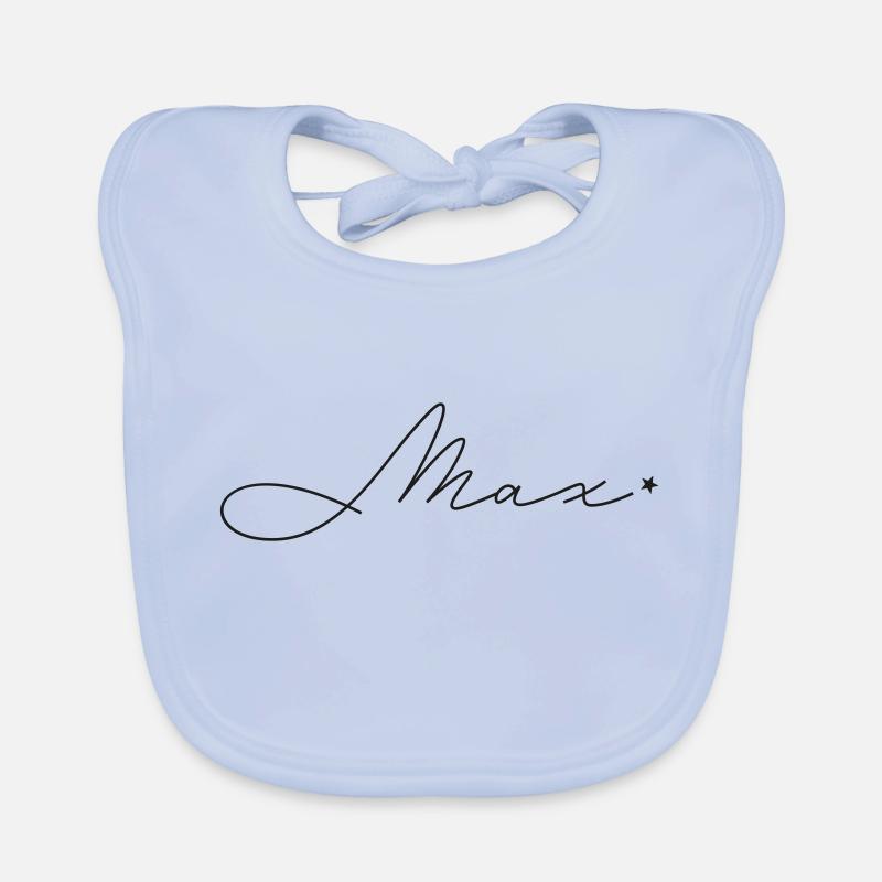 Name: Max Organic Baby Bibs