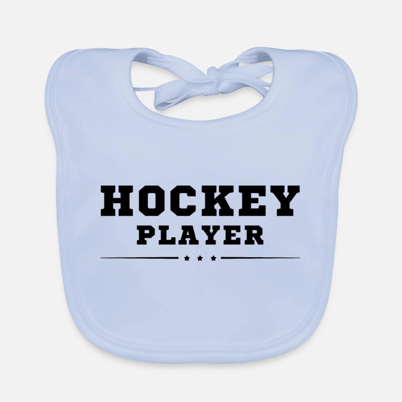 Hockey idée cadeau original Bavoir bio Bébé